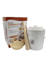 Load image into Gallery viewer, 3L Ceramic Fermentation Crock-2 Pack