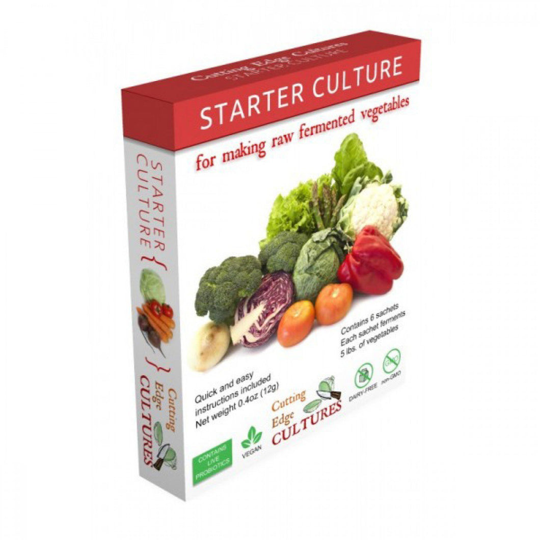 [6-3S] Cutting Edge Starter Culture for Fresh Vegetables - Single Unit