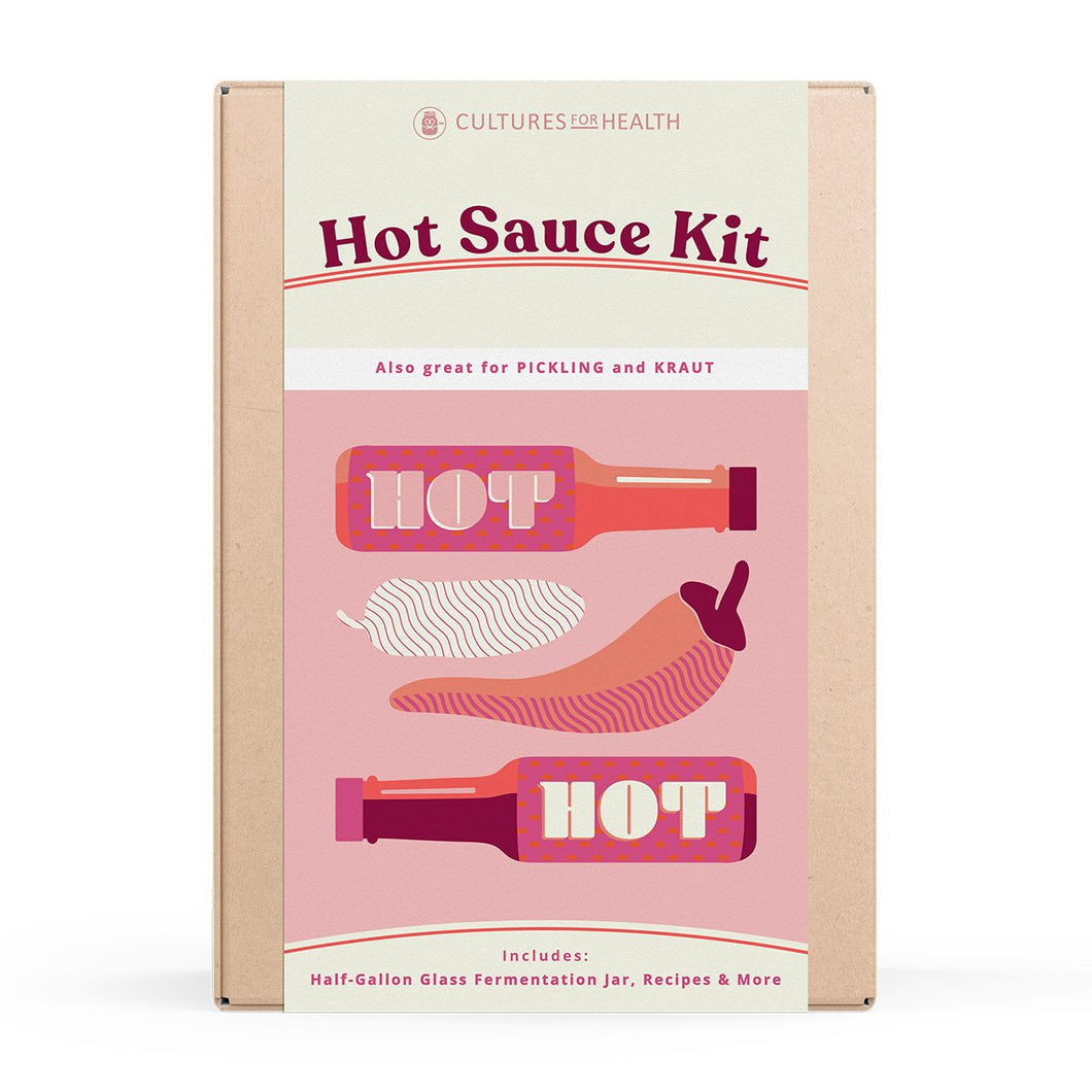 [6-6C] Fermented Hot Sauce Kit - 6 Pack