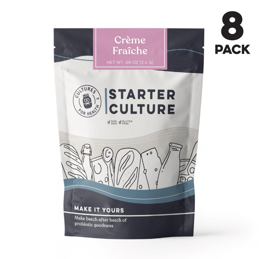 [8-2C] Creme Fraiche Starter Culture, Case (8 units)