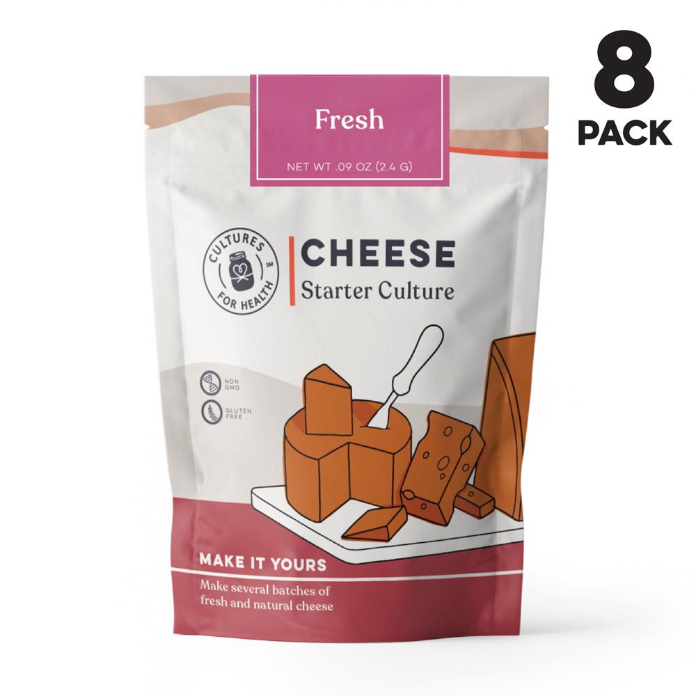 [5-4C] Fresh Cheese Starter Culture, Case (8 units)