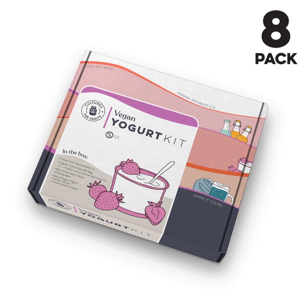 [3-7C] Vegan Yogurt Starter Kit, Case (8 units)